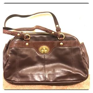 Brown Coach bag